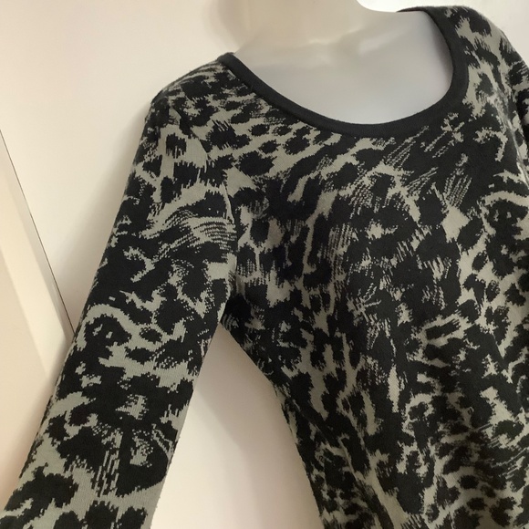 Calvin Klein knit sweater dress Large 3/4 sleeves - Picture 3 of 9